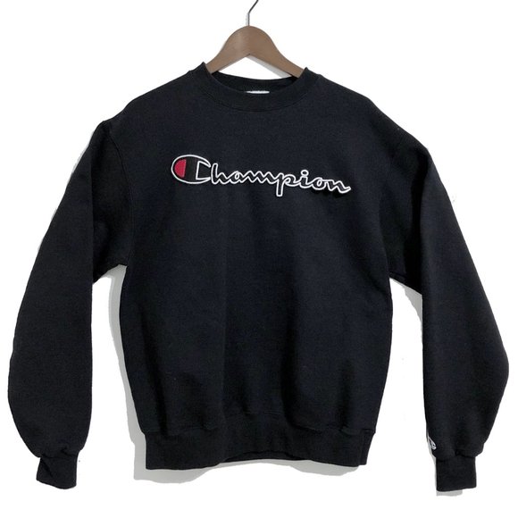 Champion Eco Logo Spellout Embroidered Sweatshirt - Picture 1 of 4